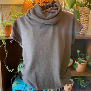 Brown turtleneck shirt